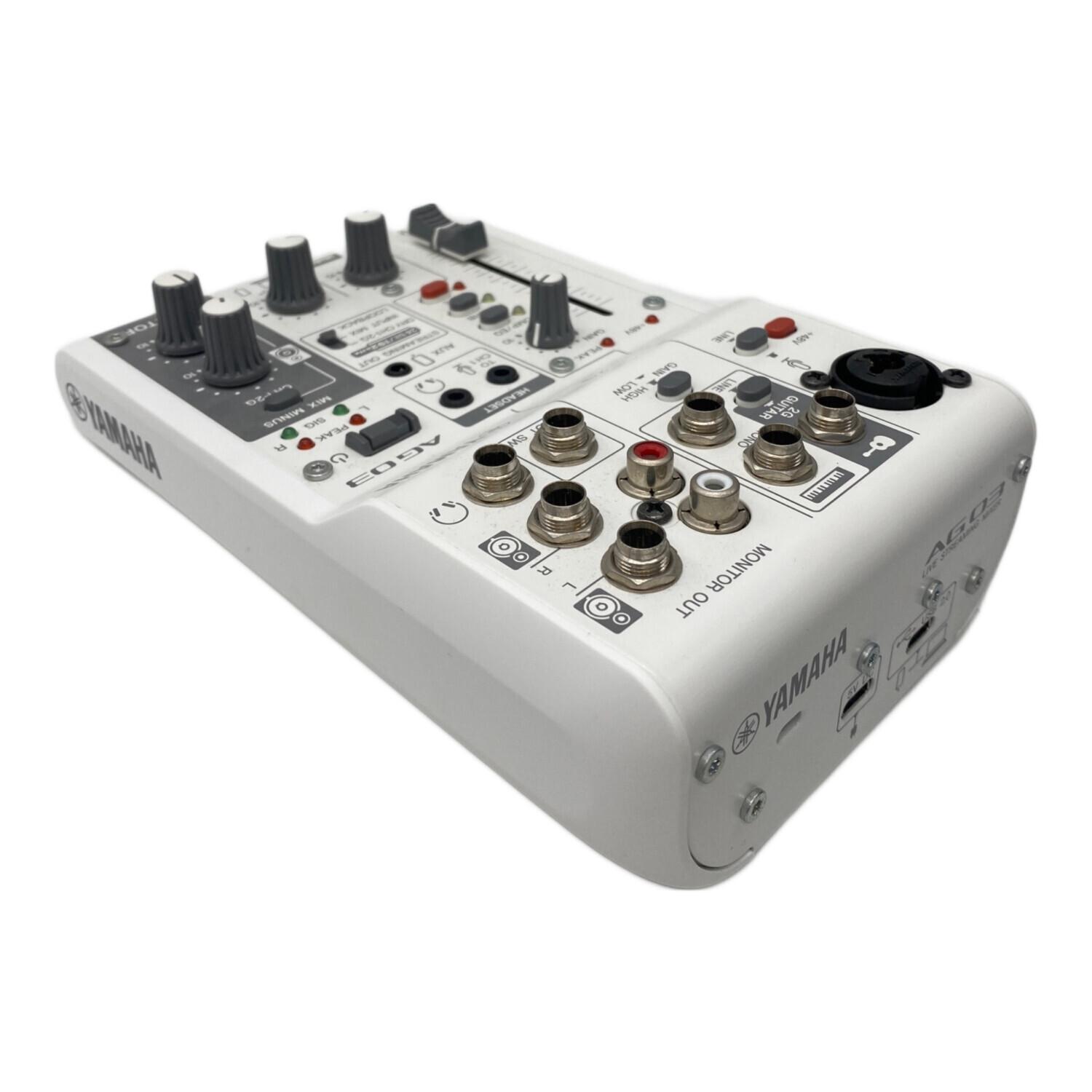 YAMAHA (ヤマハ) ミキサー AG03 MK2｜トレファクONLINE