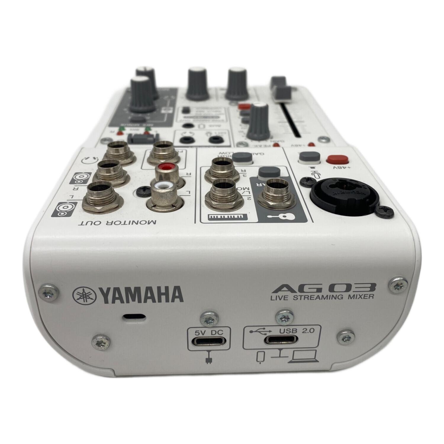 YAMAHA (ヤマハ) ミキサー AG03 MK2｜トレファクONLINE