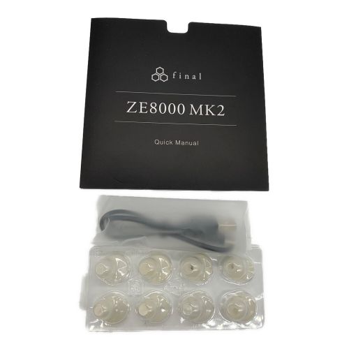 final (ファイナル) ワイヤレスイヤホン ZE8000Mk2 USB-typeC 動作確認