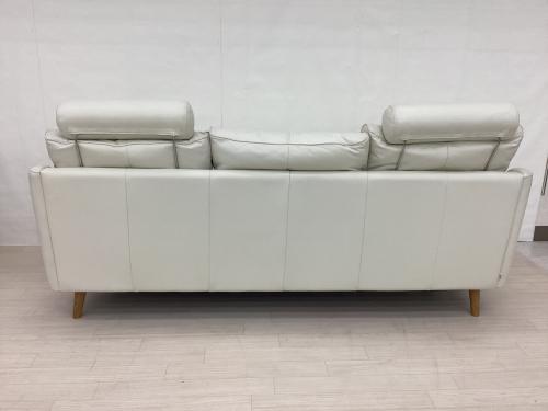 KEYUCA (ケユカ) カウチソファー ホワイト 河淳株式会社/KAWAJUN 3人