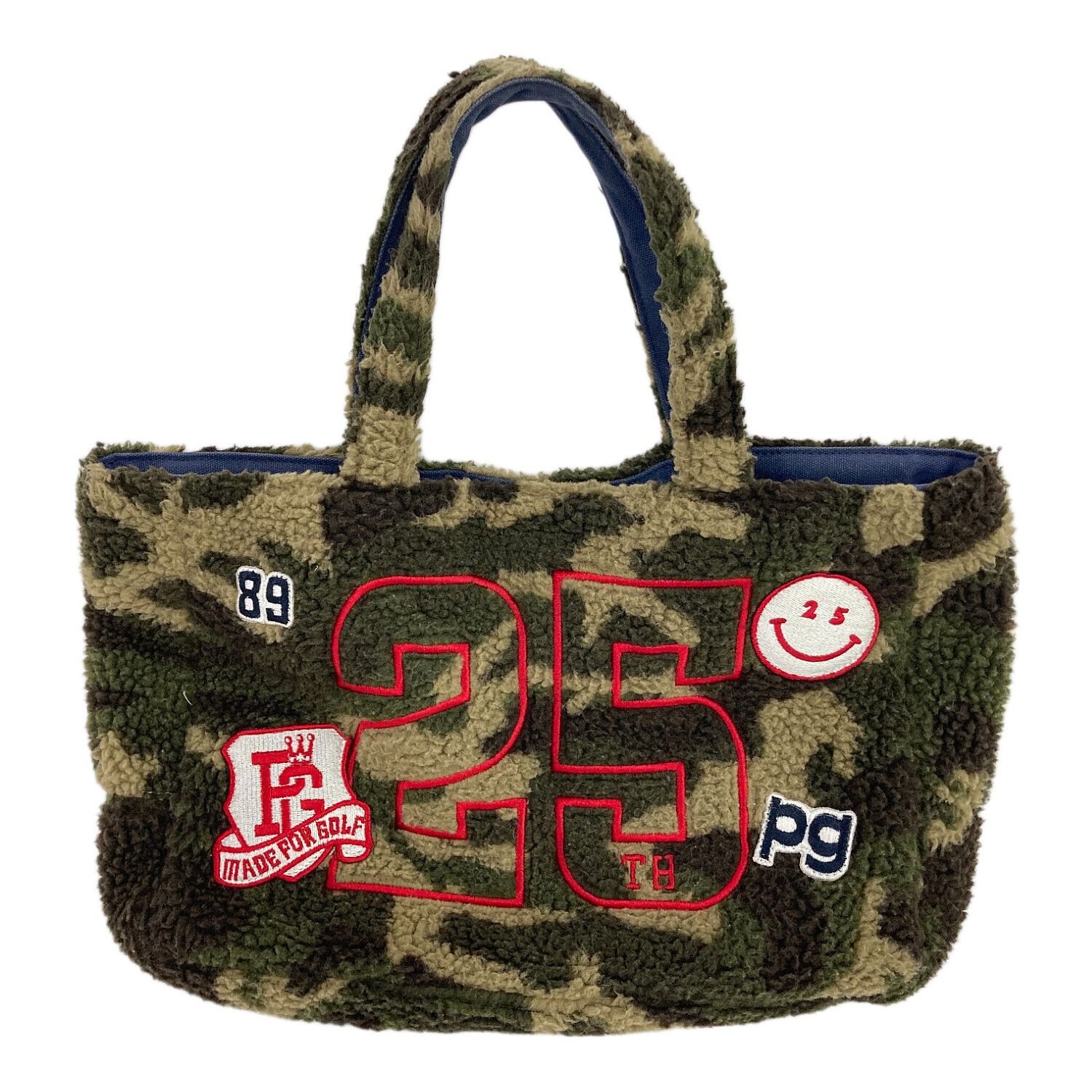 PEARLY GATES (パーリーゲイツ) ボアカートバッグ グリーン 25周年