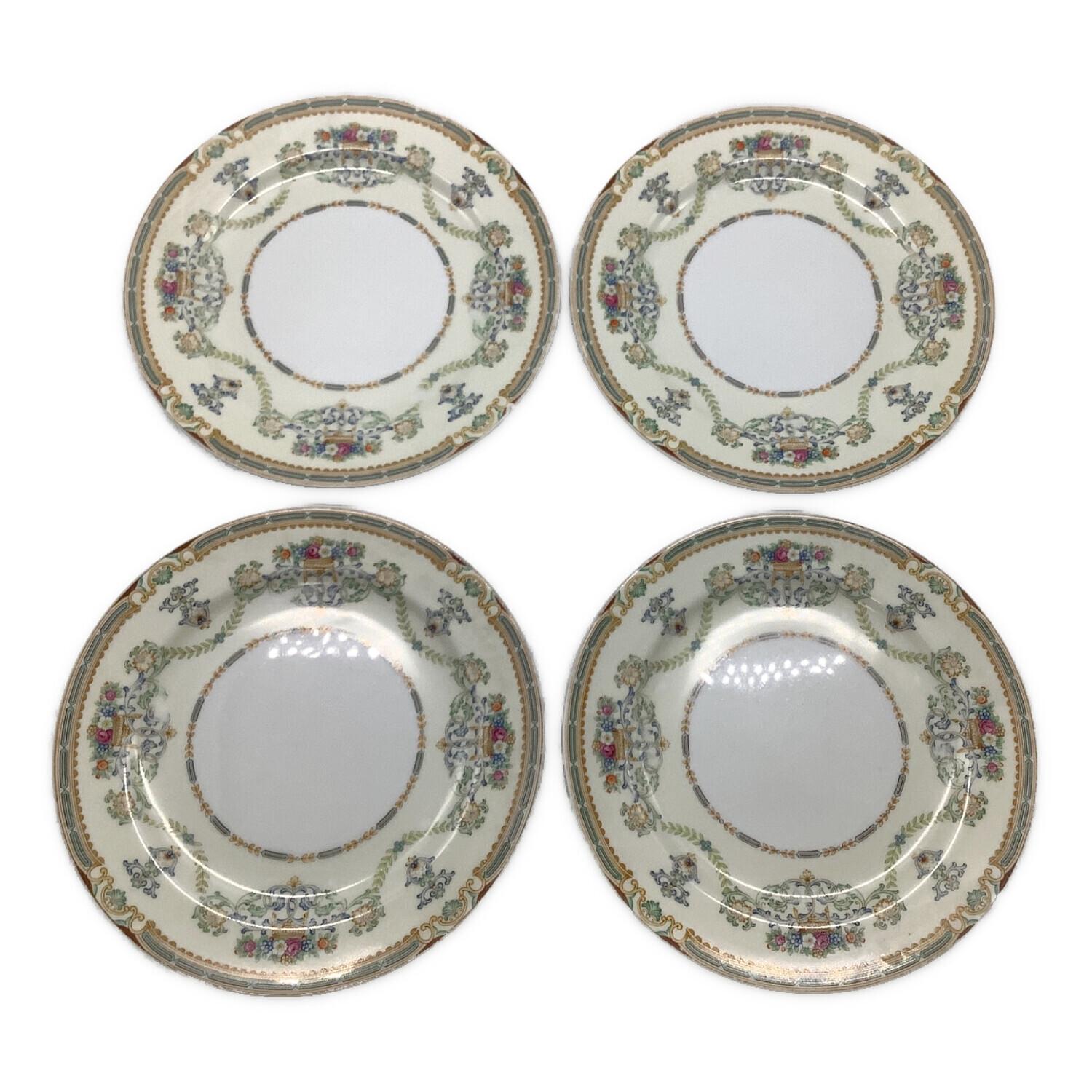 Noritake (ノリタケ) プレート オールドノリタケ 1940年代 4Pセット
