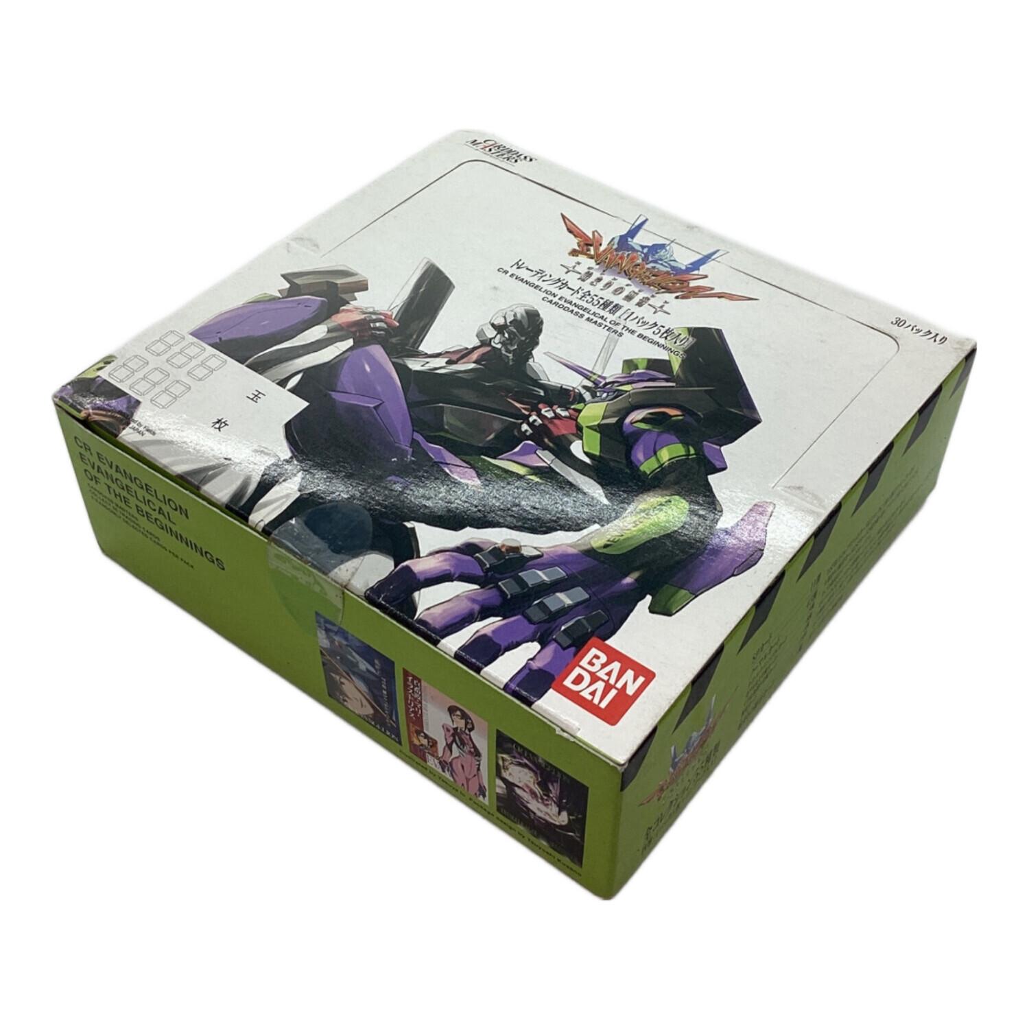 新世紀エヴァンゲリオン トレーディングカードダ2箱セット30パック入り