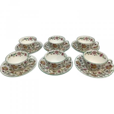 MINTON (ミントン) カップ&ソーサー ハドンホール 6Pセット