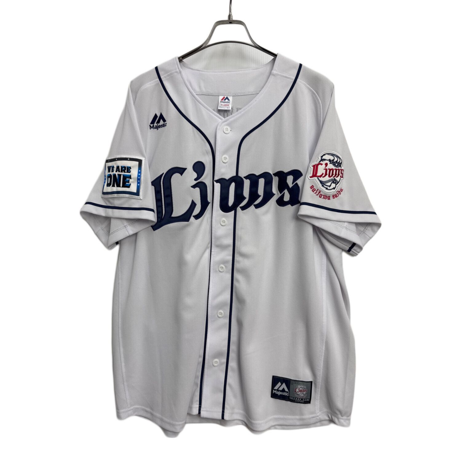 Majestic (マジェスティック) 応援グッズ XLサイズ ホワイト×ブルー