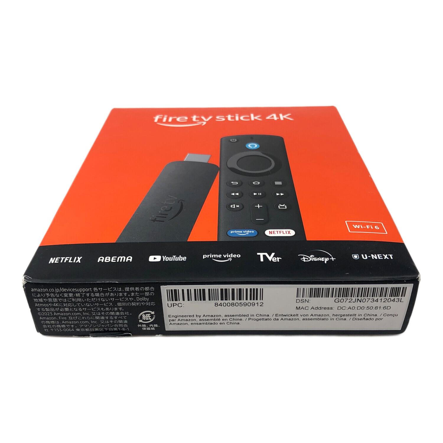amazon (アマゾン) Fire TV Stick 4K 未使用品｜トレファクONLINE