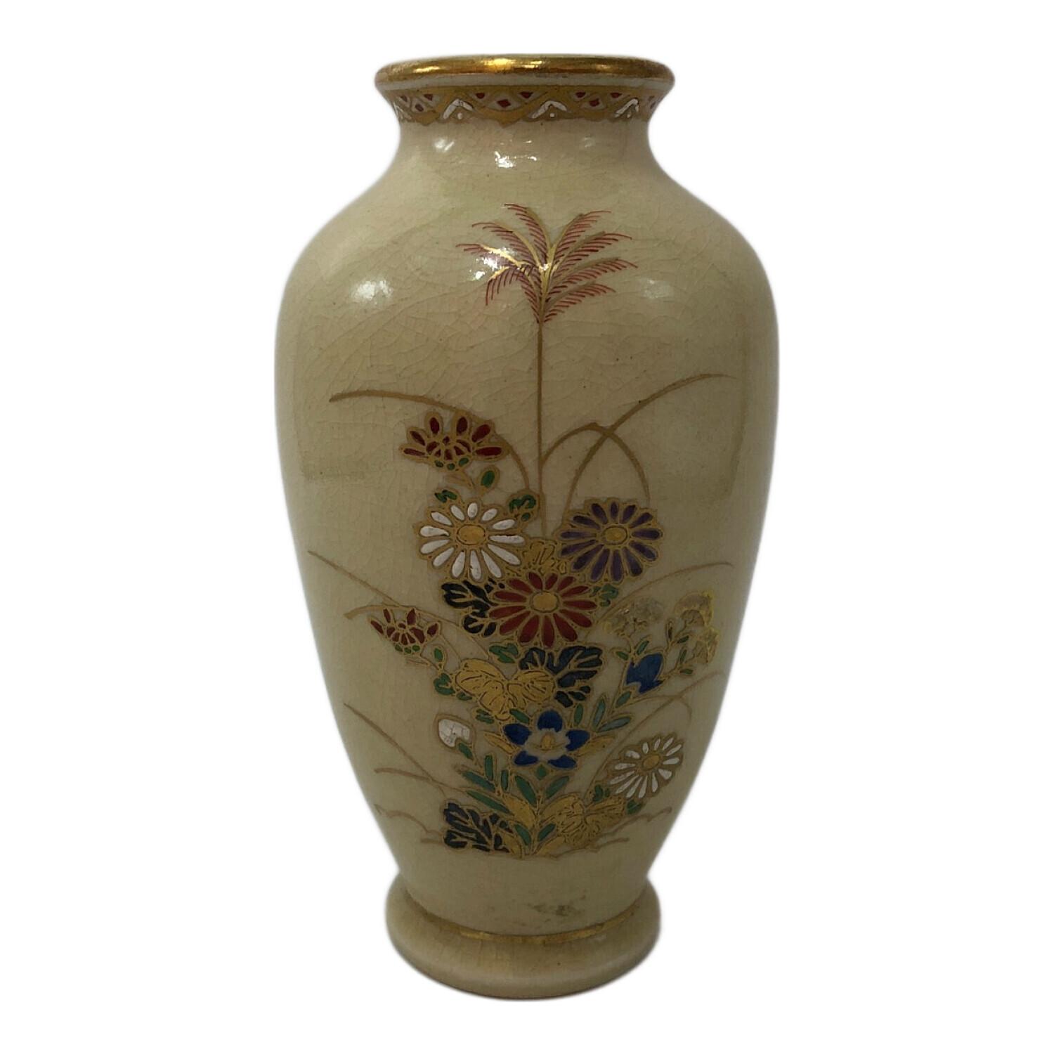 薩摩焼 (サツマヤキ) 花瓶 漆間陶芸｜トレファクONLINE