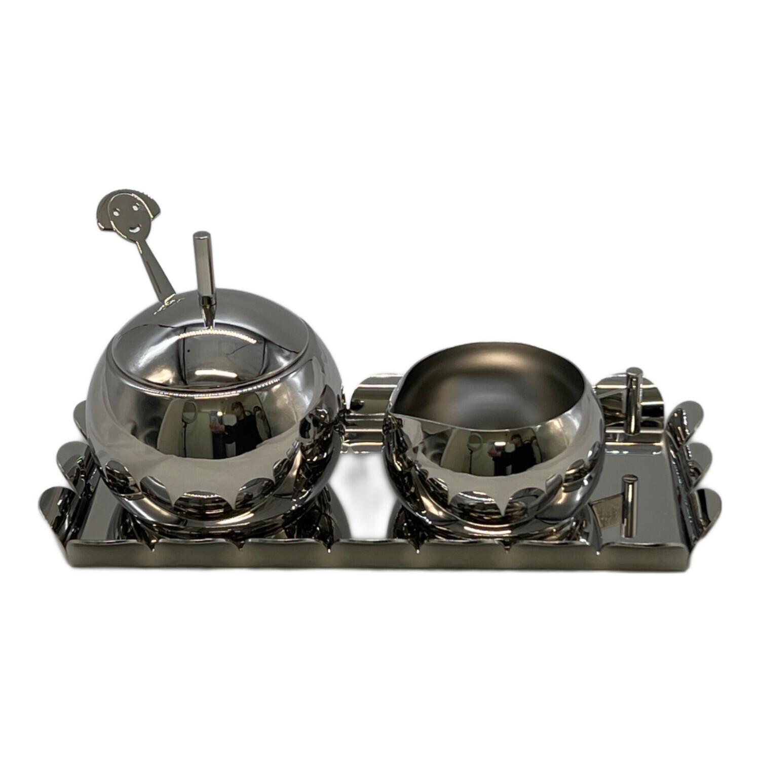 ALESSI (アレッシー) アンナセット アンナ シュガーボウル＆クリーマー