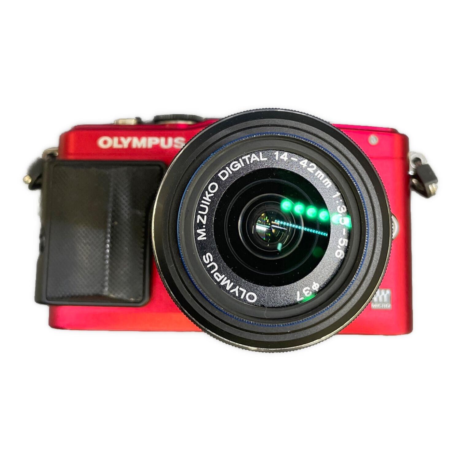 OLYMPUS ミラーレス一眼カメラ レンズ:14-42mm E-PL6 レンズセット