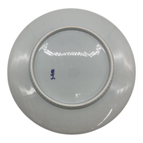 源右衛門窯 (ゲンエモンガマ) 染付プルーン 大皿・深皿セット