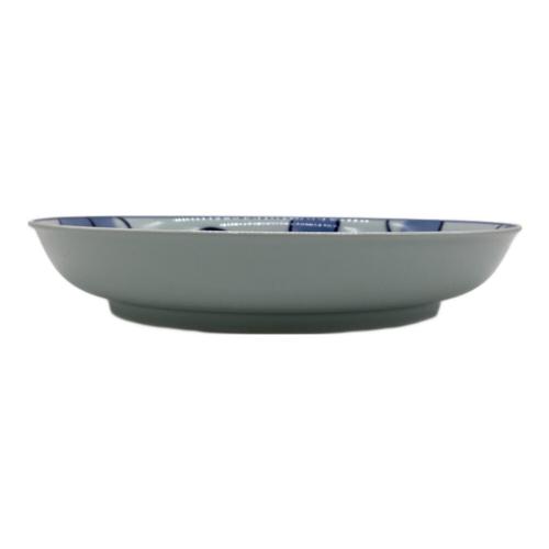 源右衛門窯 (ゲンエモンガマ) 染付プルーン 大皿・深皿セット