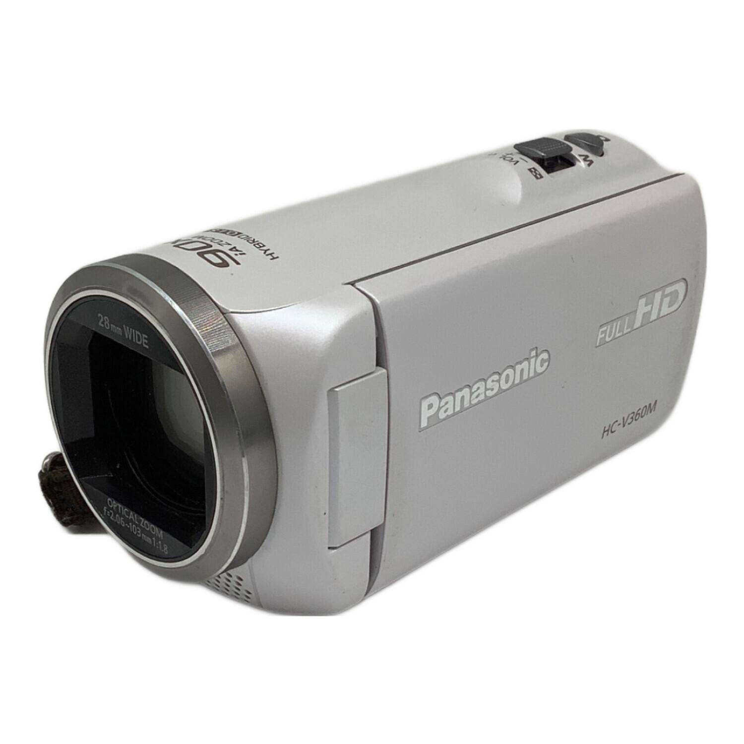 Panasonic HDビデオカメラ 90x iA ZOOM HC-V360M 【公式通販】