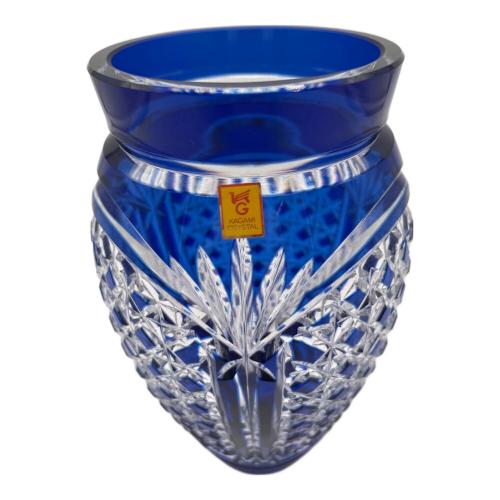 KAGAMI CRYSTAL (カガミクリスタル) 江戸切子花瓶｜トレファクONLINE