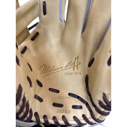 Wilson (ウィルソン) 軟式グローブ ベージュ 内野手用 プロストック