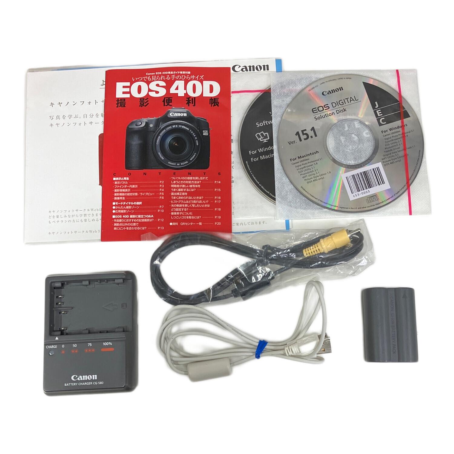 CANON (キャノン) 一眼レフカメラ EOS40D｜トレファクONLINE