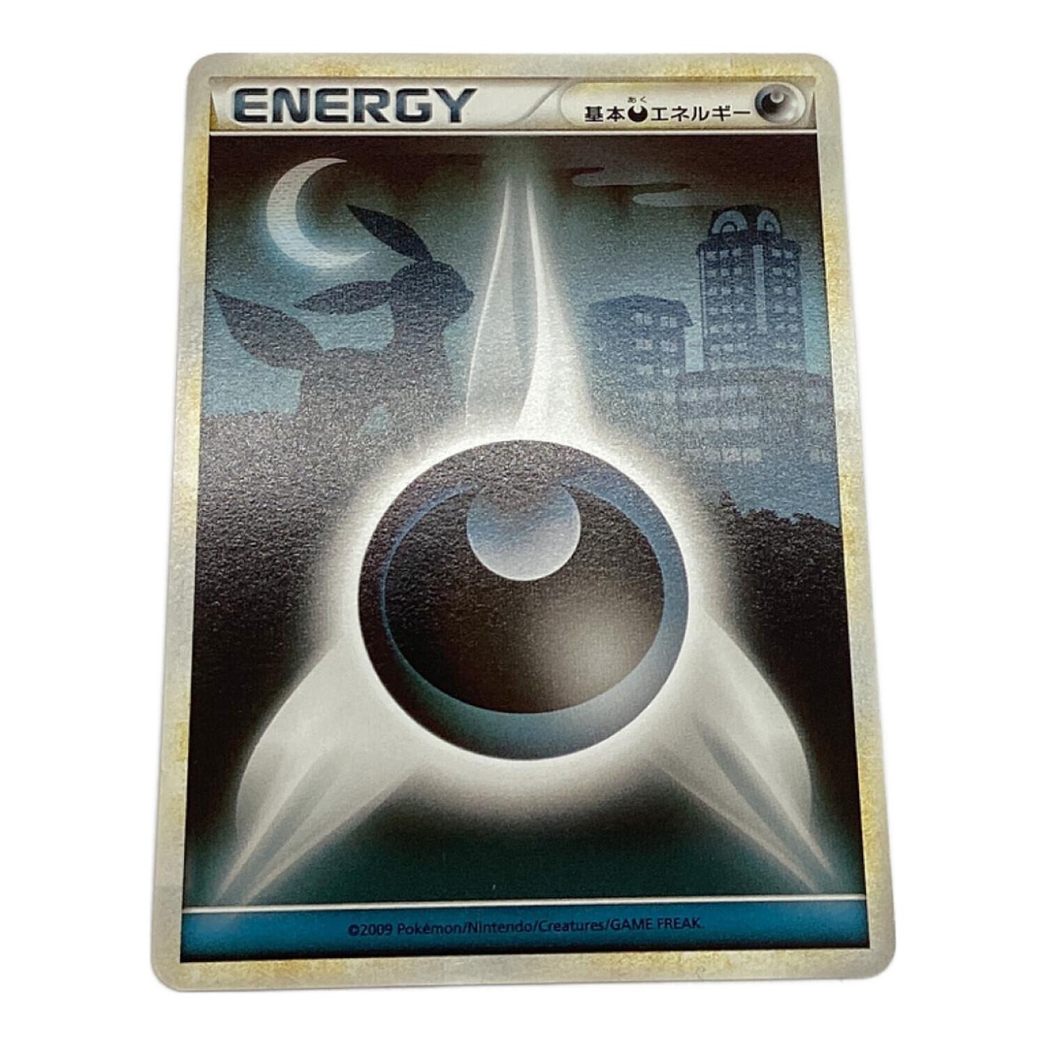 ポケモンカード 背景ブラッキー 基本悪エネルギー｜トレファクONLINE