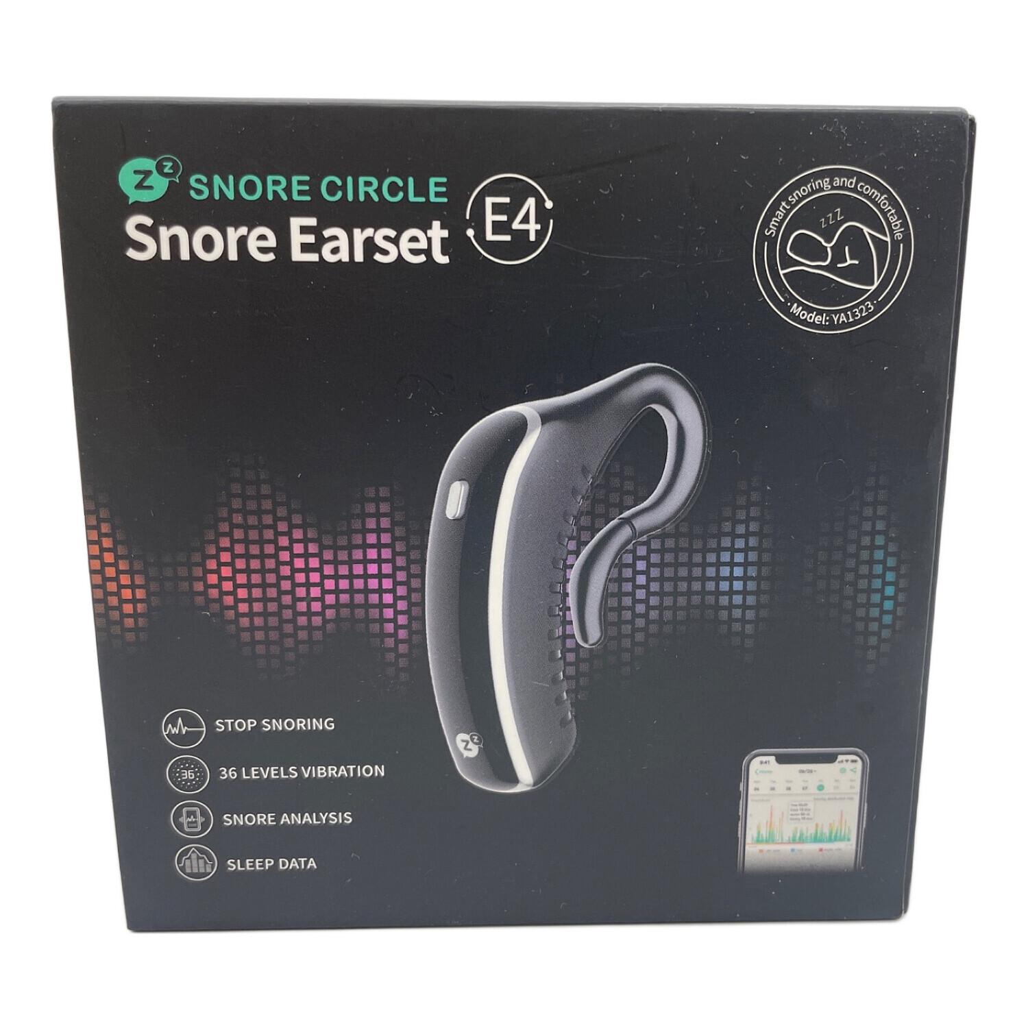 SNORE CIRCLE(スノアサークル） いびき防止グッズ Snore Earset E4
