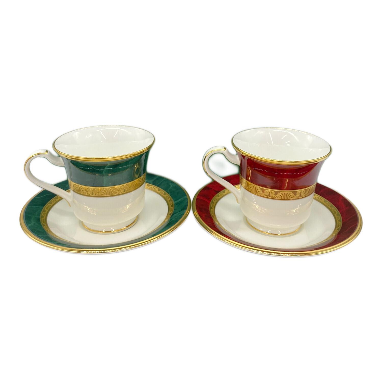 Noritake (ノリタケ) カップ&ソーサー フィッツジェラルド 2Pセット