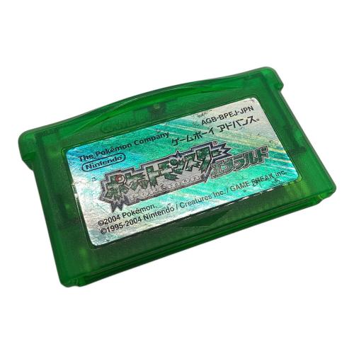 ポケットモンスター エメラルド ゲームボーイアドバンス用ソフト