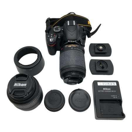 Nikon (ニコン) デジタル一眼レフカメラ D3200 ダブルズームキット