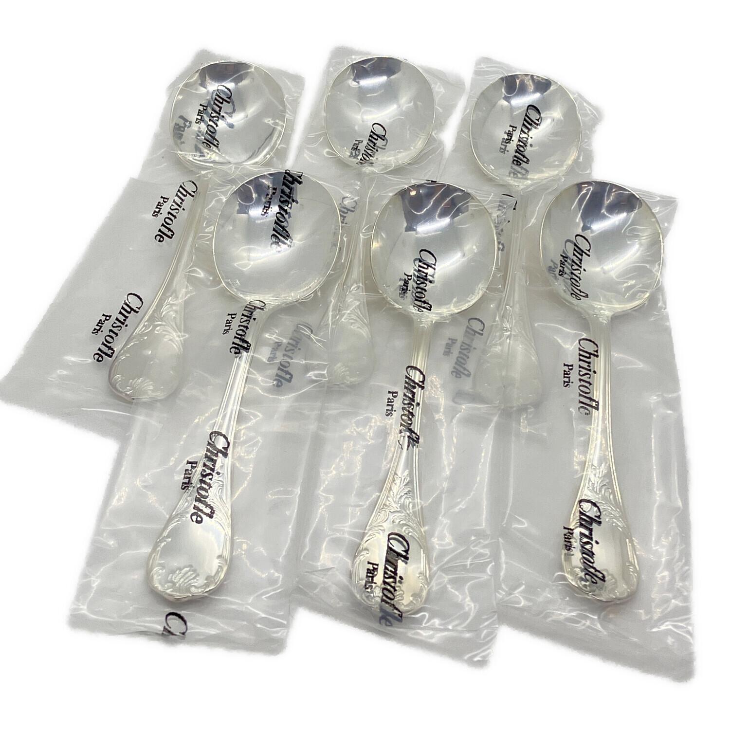 Christofle (クリストフル) スープスプーン マルリー 6本セット