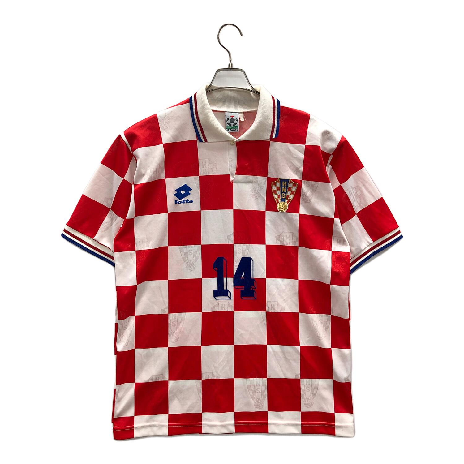 Ezbuy公式アカウント01 専用 Lotto クロアチア代表 サッカーシャツ