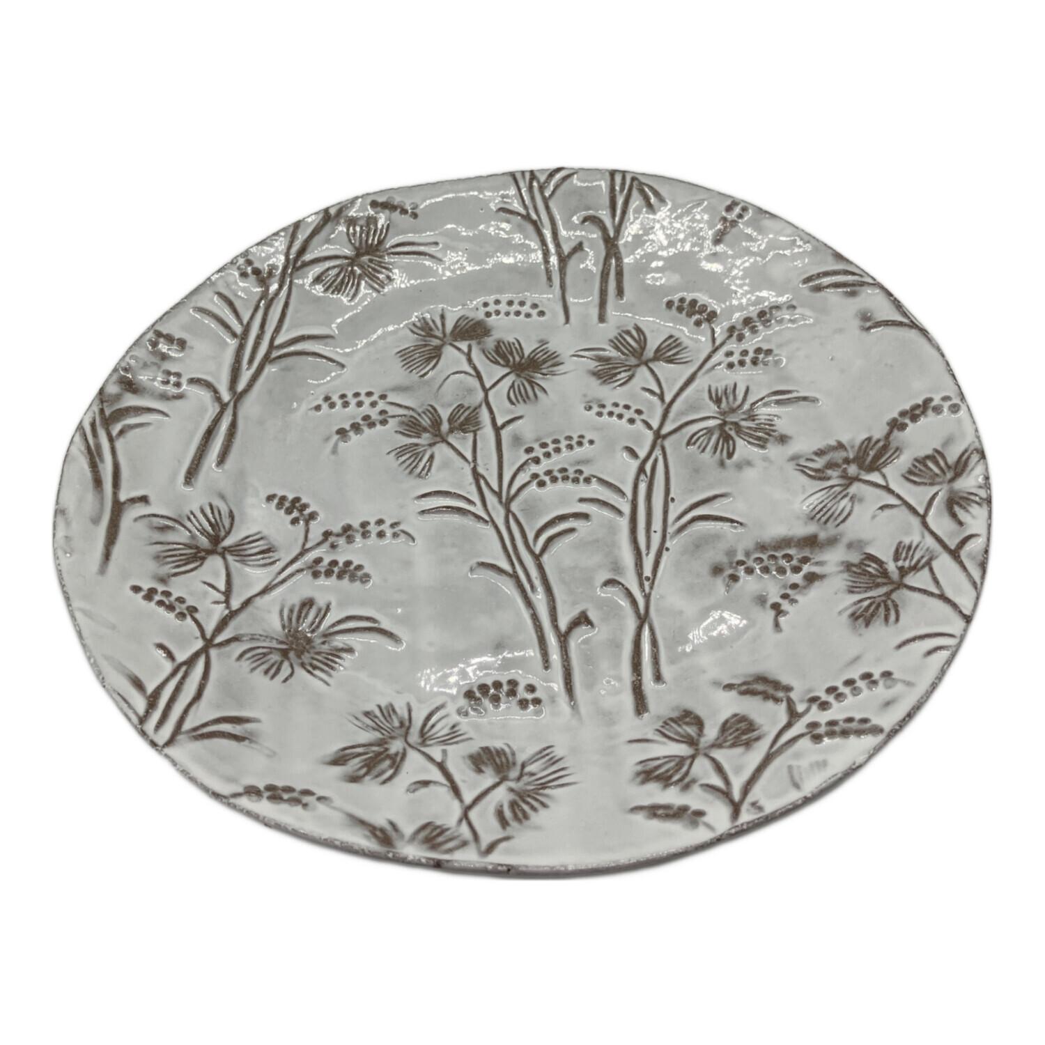 ASTIER de Villatte (アスティエドヴィラット) プレート 約26cm