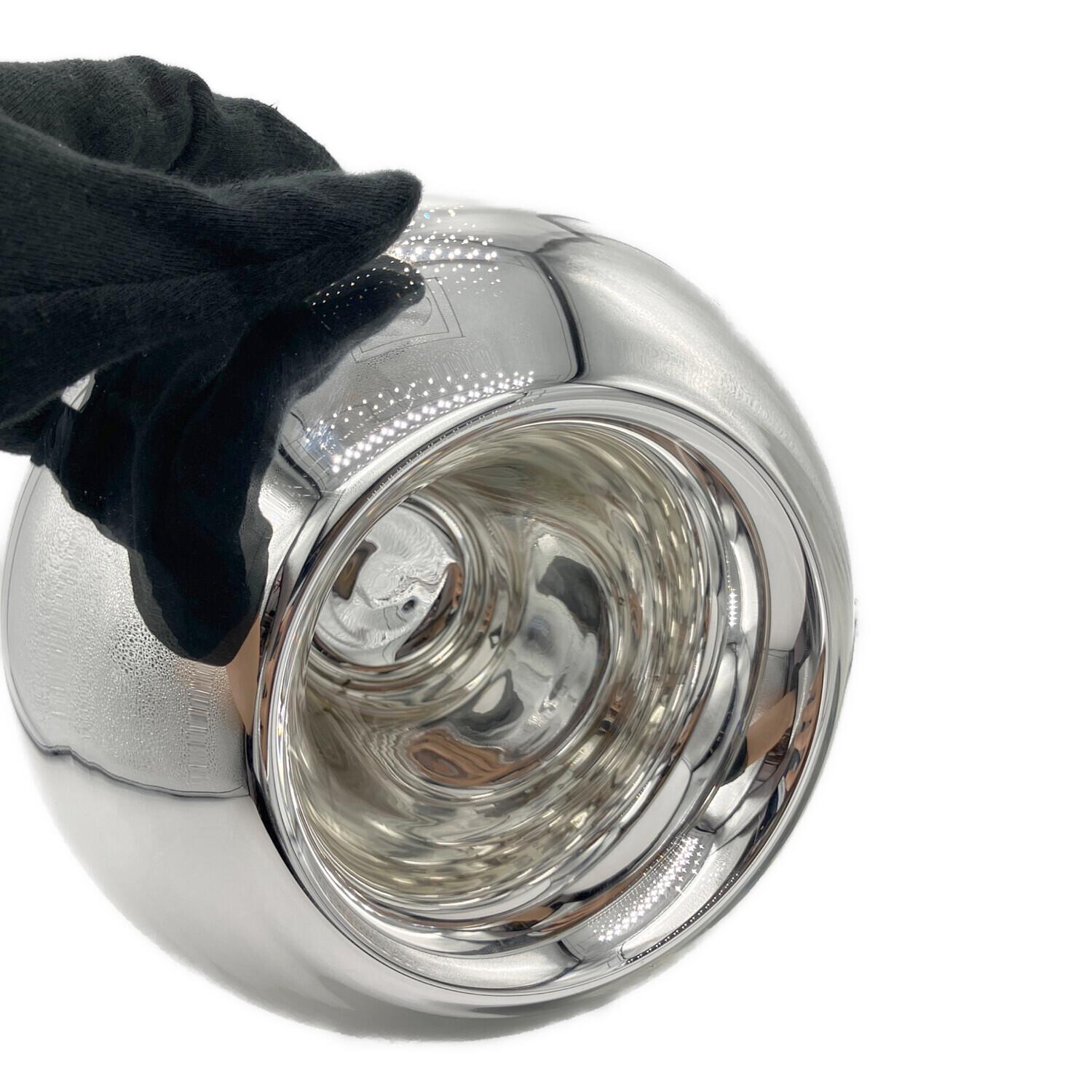 Christofle (クリストフル) Metallized Glass Vase 20㎝ フラワー