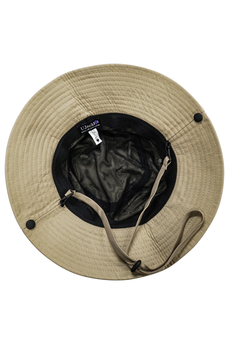 サファリハット ブーニーハット キャンプ アウトドア UVカット あご