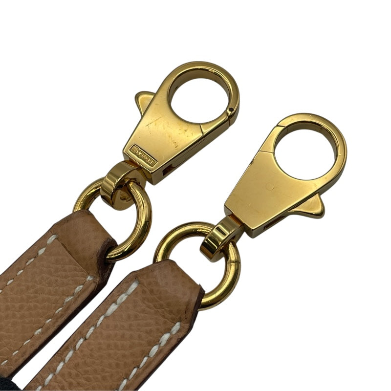 エルメス HERMES ケリー用 ストラップ ナチュラルサブレ GD金具
