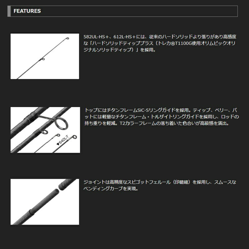 スーパーコルト GCORSS-582UL-HS+ – つり具のBunBun.com