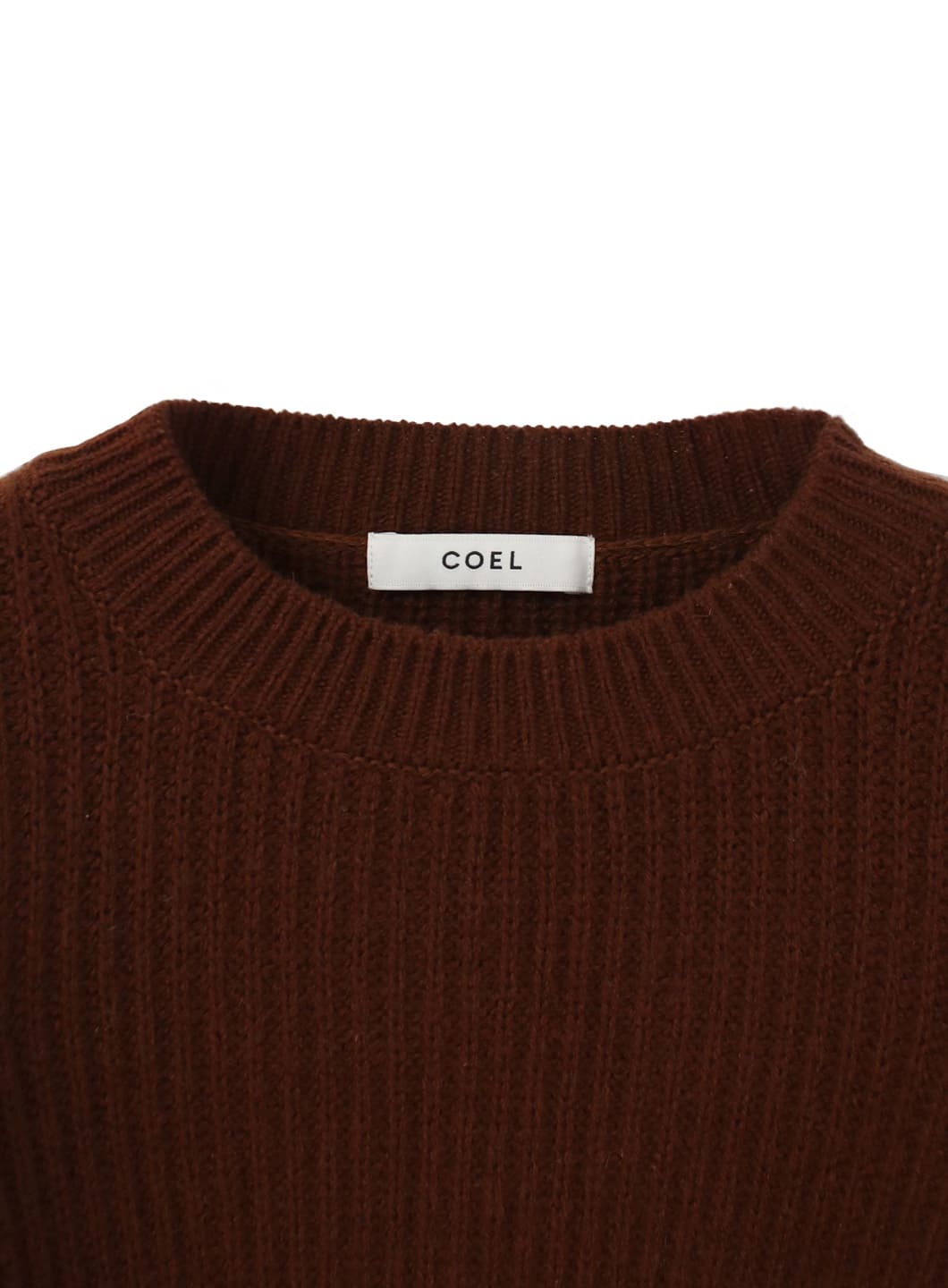 COEL Online Storeパワショルクロシェニット(F ネイビー): TOPS