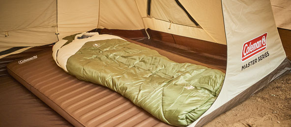 キャンパーインフレーターマットハイピーク/ダブル（コヨーテ）の通販