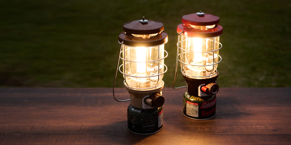 2500 ノーススター（R）LPガスランタン （レッド） | アウトドア用品