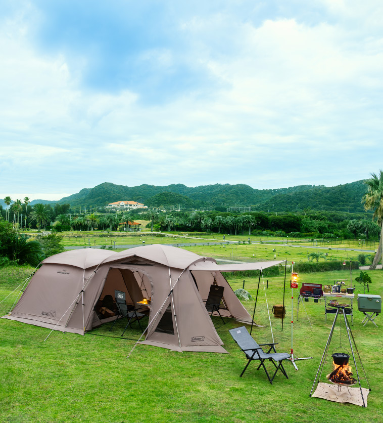 タフ2ルーム DX/3025（グレージュ） | アウトドア用品・キャンプ用品の