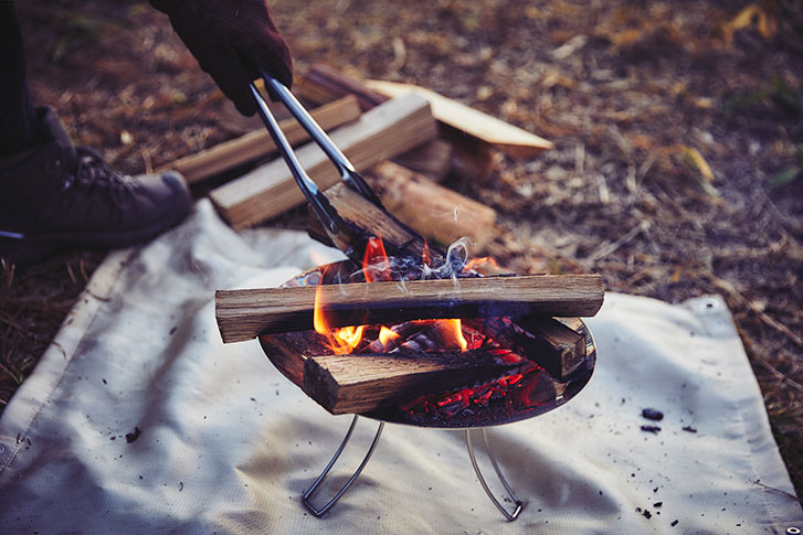 焚き火をより満喫できるアイテムをご紹介 | アウトドア用品・キャンプ