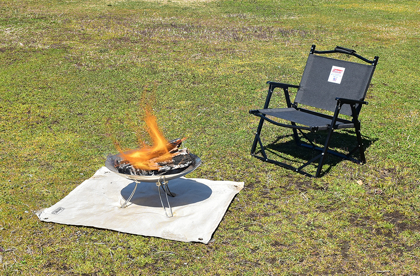 ファイヤーサイドフォールディングチェア(ヘザーブラック)の通販