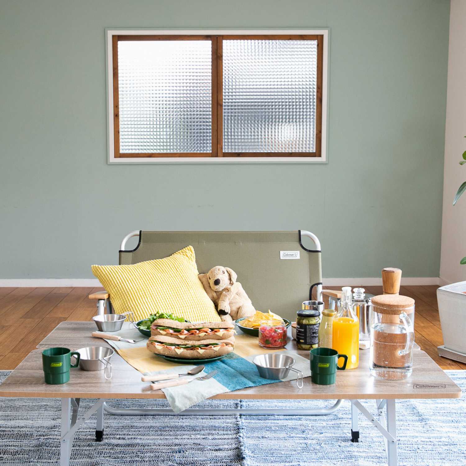 リラックスフォールディングベンチ(オリーブ)の通販｜キャンプ用品の