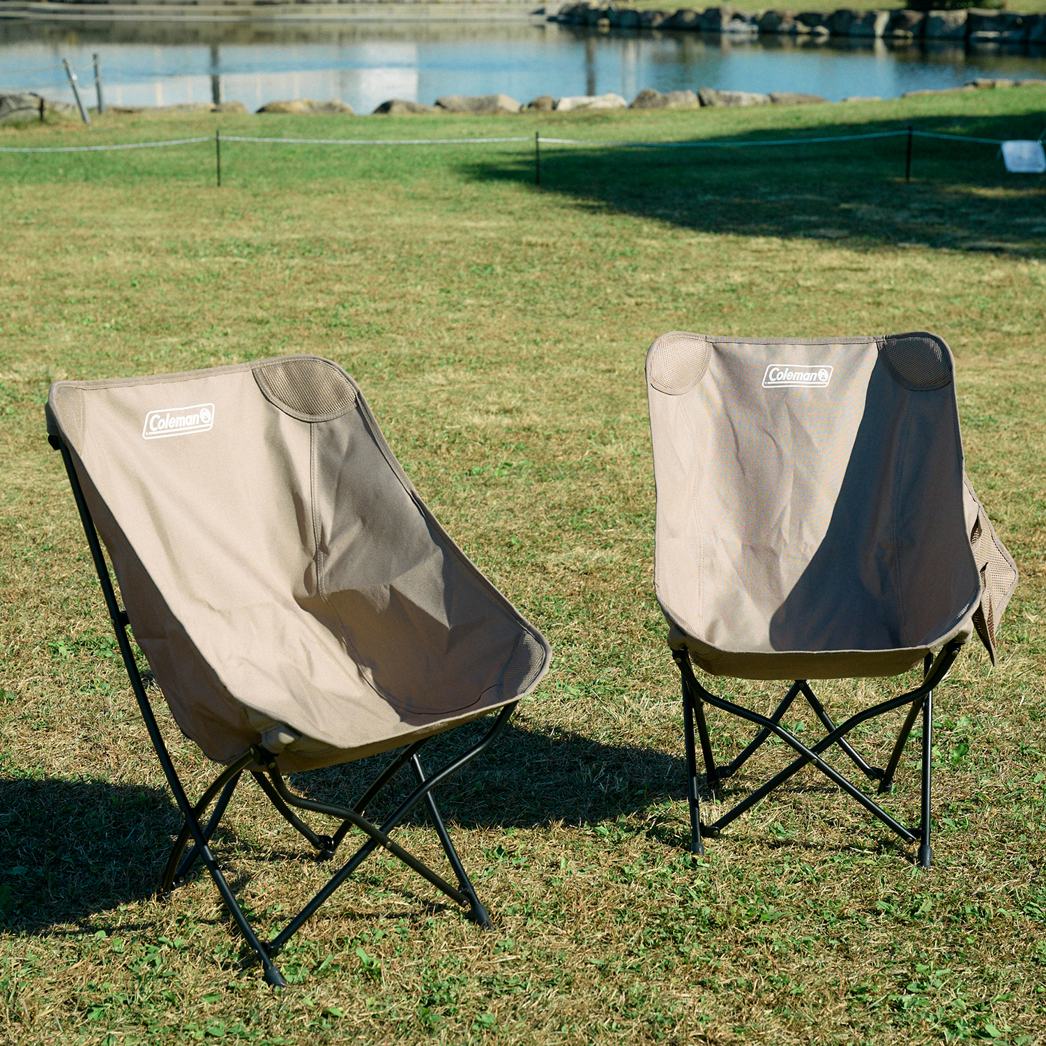 ヒーリングチェアNX (グレージュ)の通販｜キャンプ用品のコールマン