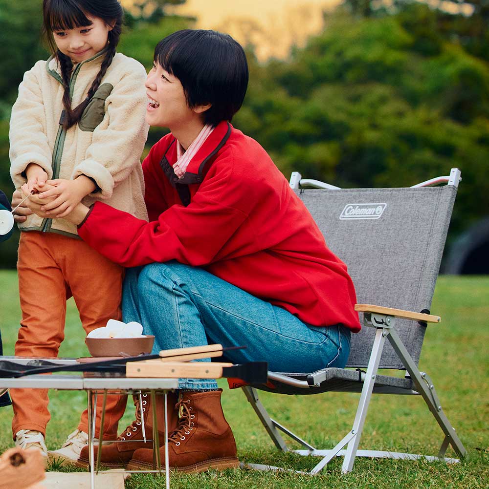 コンパクトフォールディングチェアNX（ヘザーグレー）の通販｜キャンプ