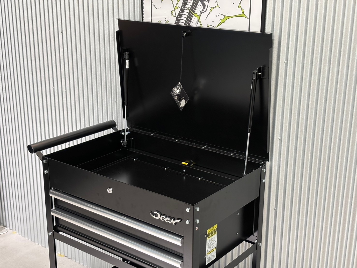 DEEN 2段ドロワーツールワゴン DNX3321CBK | ファクトリーギア - 公式