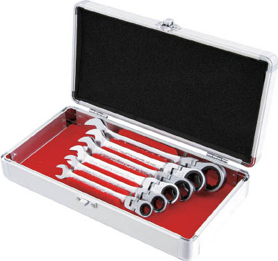 プロオート 6本組フレックスロックギアレンチセット FLG-6S