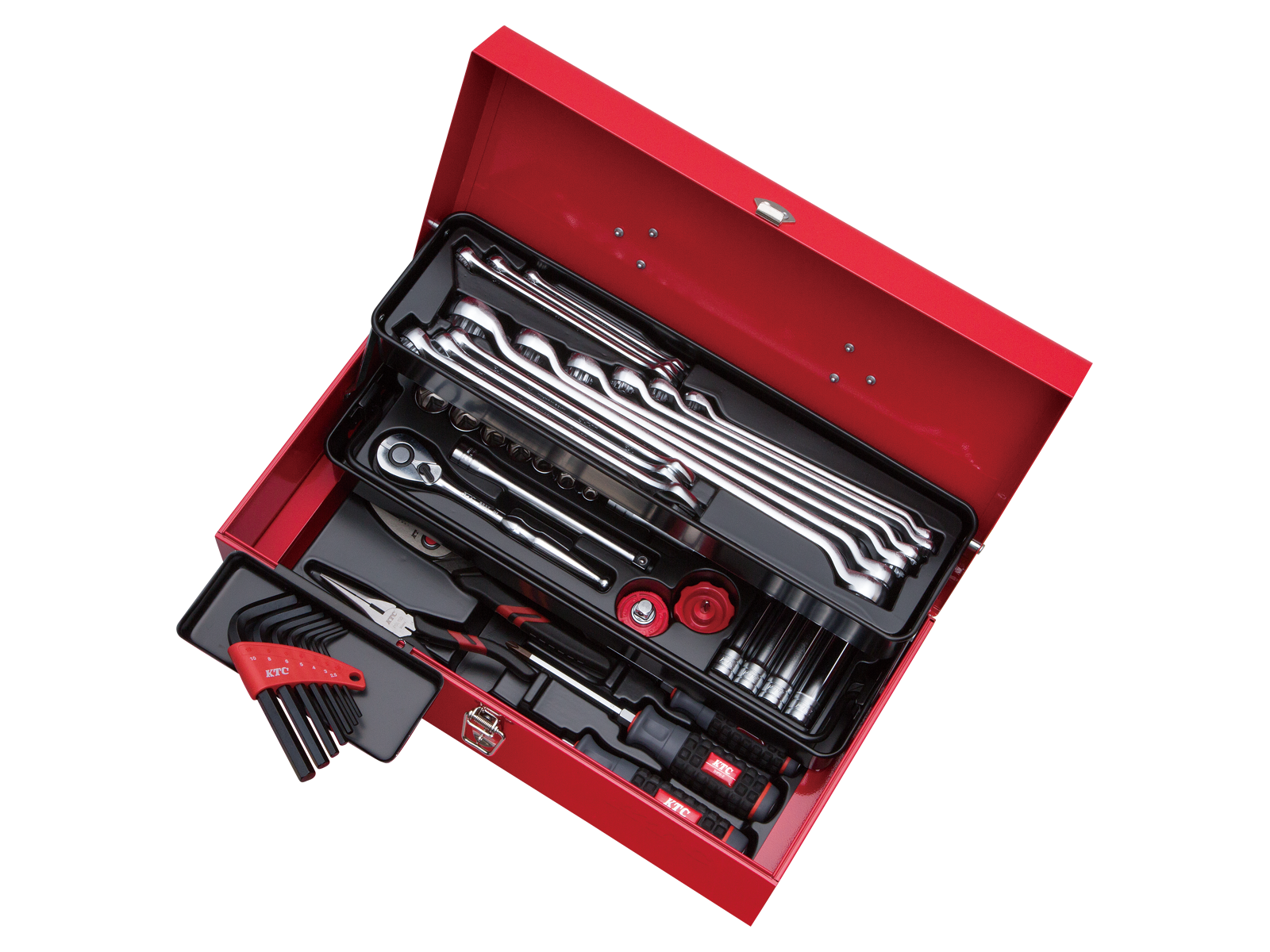 KTC 工具セット（両開きメタルケースタイプ）［52点］ SK4520WZ