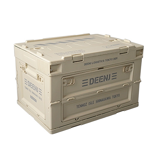 DEEN.J 折り畳みコンテナ マットサンドベージュ 50L DNJFDBXMSB
