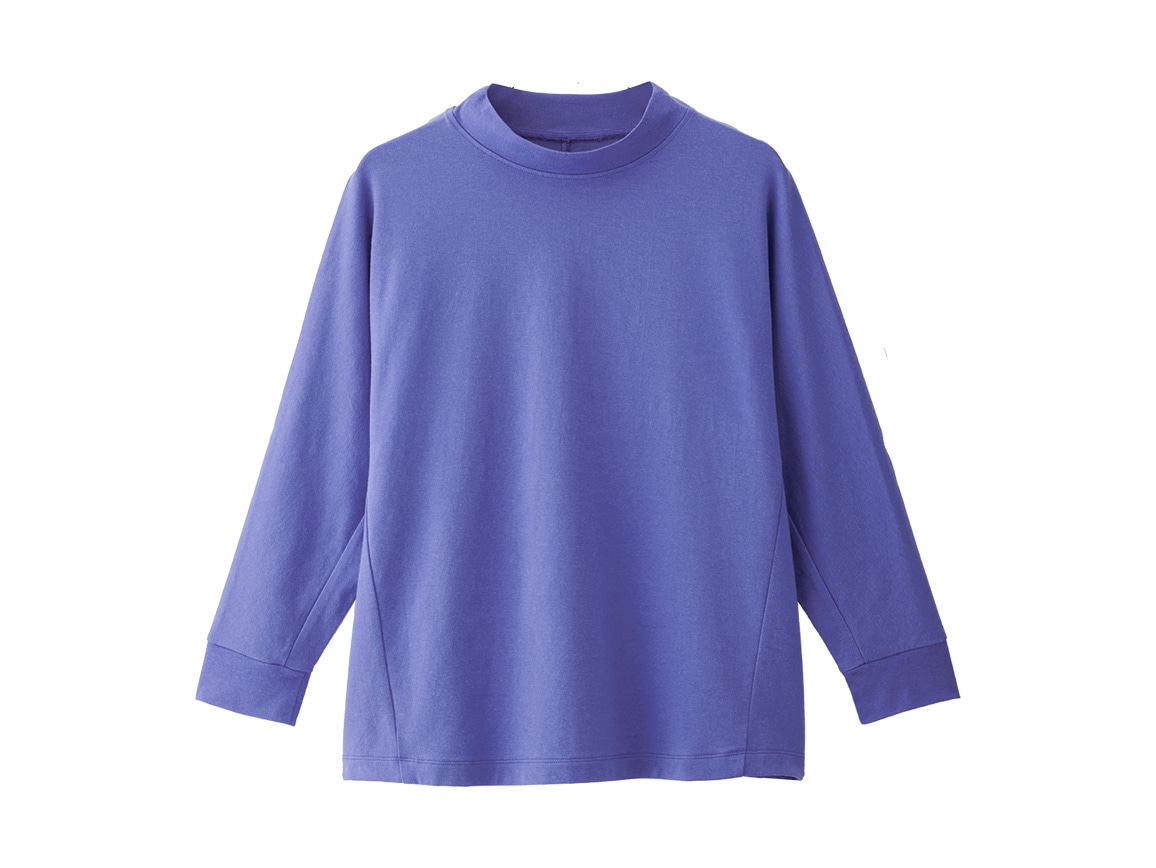 清潔感キープ・Deoプルオーバー（モックネック・七分袖）(02_M 02_