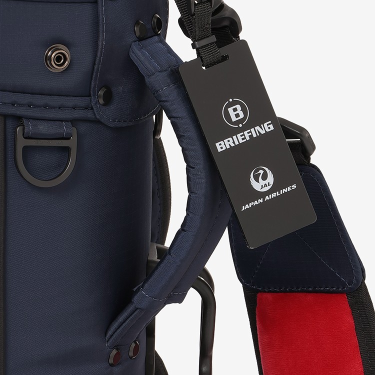 ブリーフィング]JALオリジナル CR-6 #02 NAVY キャディバッグ: JAL