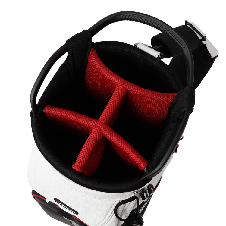 BEAMS GOLF] JALオリジナル バイカラー エイトハーフ キャディバッグ