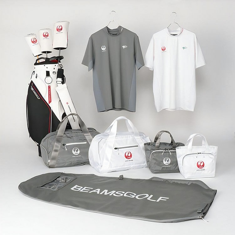 BEAMS GOLF] JALオリジナル ビッグ ポケット カートバッグ（保温・保冷