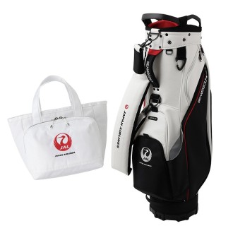 BEAMS GOLF] JALオリジナル バイカラー エイトハーフ キャディバッグ