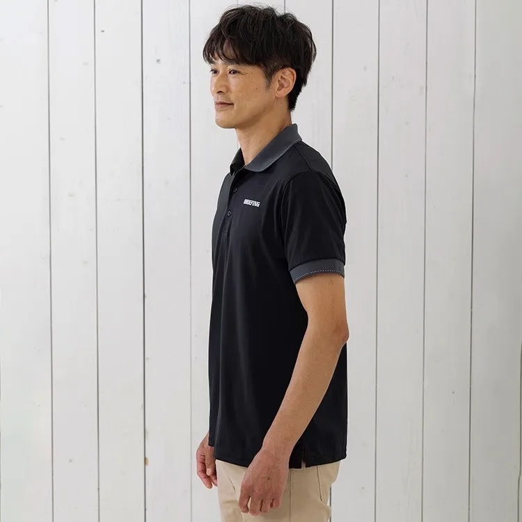 ブリーフィング]JALオリジナルポロシャツ MS TOUR POLO JAL BLACK M(M